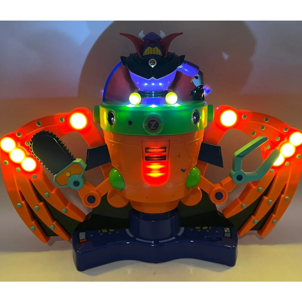 Disney Pixar Toy Story Zurg Spaceship Playset Lights Sounds Figure Working Toy